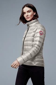 Chamarras Canada Goose Mujer Outlet - Cypress Chaqueta De Plumas Beige AK0136298